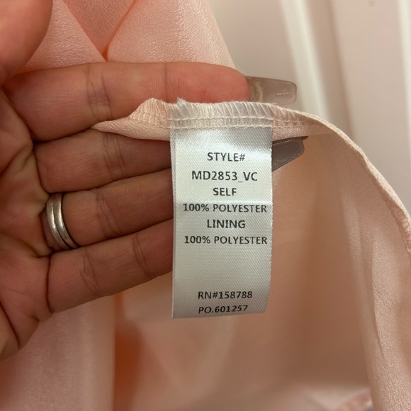 Revolve Vici Lovers Puff Sleeve Baby Doll Pink Tulle Dress Size Small Coquette - Picture 8 of 10